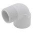 1-1/4" PVC Sch. 40 90° Street Elbow (Male x Fem)