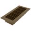 4" x 10" Floor Register (Brown)