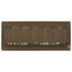 4" x 12" Floor Register (Brown)