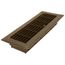 4" x 12" Floor Register (Brown)