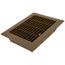 6" x 8" Floor Register (Brown)