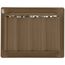 6" x 8" Floor Register (Brown)
