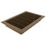 6" x 10" Floor Register (Brown)