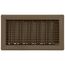 6" x 12" Floor Register (Brown)