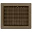 8" x 10" Floor Register (Brown)