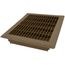 8" x 10" Floor Register (Brown)