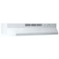 21" White, 2 Speed Under Cabinet Range Hood