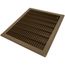 12" x 14" Floor Register (Brown)