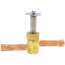 1/2" ODF E6S140-HP Normally Closed Solenoid Valve Less Coil
