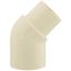 3/4" CPVC CTS 45° Street Elbow (Spigot x Socket)
