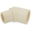3/4" CPVC CTS 45° Street Elbow (Spigot x Socket)