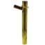 1-1/2" x 12", 17 Gauge, Brass Dishwasher Tailpiece with 3/4" Branch (Rough Brass)