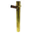 1-1/2" x 12", 17 Gauge, Brass Dishwasher Tailpiece with 3/4" Branch (Rough Brass)
