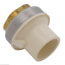 3/4" CTS CPVC Female Adapter w/ Gasket (Socket x Brass FPT)