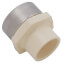 3/4" CTS CPVC Female Adapter w/ Reinforced SS Collar (Socket x FIPT)