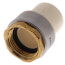 1" CTS CPVC Female Adapter w/ Gasket (Socket x Brass FPT)