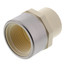 1" CTS CPVC Female Adapter w/ Reinforced SS Collar (Socket x FIPT)