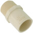 1" CTS CPVC Male Adapter w/ Stainless Steel Sleeve (MIPT x Socket)