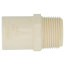 1" CTS CPVC Male Adapter w/ Stainless Steel Sleeve (MIPT x Socket)