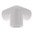 3/4" PVC Sch. 40 90° Elbow w/ Side Outlet (Socket x FIPT)