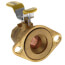 1" Threaded Isolator w/ Rotating Flange - High Velocity - Lead Free