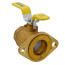 1-1/4" Threaded Isolator Flange w/ Rotating Flange