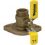 1-1/4" Threaded Isolator w/ Rotating Flange - High Velocity - Lead Free