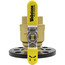 1-1/2" Threaded Round Isolator w/ Detachable Rotating Flange