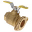 1-1/2" Threaded Isolator w/ Rotating Flange - High Velocity - Lead Free