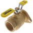 1-1/2" Threaded Isolator w/ Rotating Flange - High Velocity - Lead Free