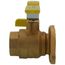 1-1/4" Threaded Isolator Flange w/ Drain & Rotating Flange