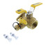 1-1/2" Threaded Isolator Flange w/ Drain & Rotating Flange