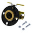 2" Threaded Round Isolator w/ Detachable Rotating Flange, Hi-Flow Hose Drain