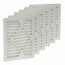 MERV13 Filter Kit for SER1100, SHR1200, SER1300, SHR1400 (Pack of 6)
