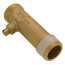 Brass Drain Valve (3/4" M x 2" Shank), 415-42351-02