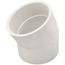 6" PVC Sch. 40 22.5° Elbow