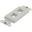 QuickPort Decora Multimedia Insert, 2-Port (White)
