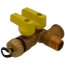 1/2" Pro-Pal Full Port Brass Ball Valve w/ Hi-Flow Hose Drain (600 WOG)