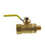 1/8" FIP x MIP Full Port Forged Brass Mini Ball Valve