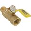 1/4" FIP x MIP Full Port Forged Brass Mini Ball Valve