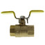 1/2" Threaded Full Port Ball Valve w/ T-Handle (Lead Free)