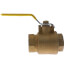 1-1/2" IPS Full Port Forged Brass Ball Valve with IPS Hole