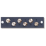 F-Connector Mounting Plate, Loaded