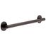 24" Contemporary Decorative Ada Grab Bar (Venetian Bronze), 41824-RB