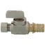 1/2" EVERLOC+ x 3/8" Compression Straight Ball Valve