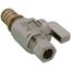 1/2" EVERLOC+ x 3/8" Compression Straight Ball Valve