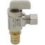 1/2" EVERLOC+ x 3/8" Compression Angle Ball Valve