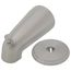 Capstone Brushed Nickel 5-1/2" Diverter Tub Spout, Slip Fit, 41911BN