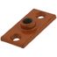 1/2" Copper Epoxy Coated Ceiling Plate