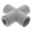 1" x 1/2" PVC Sch. 40 Cross
